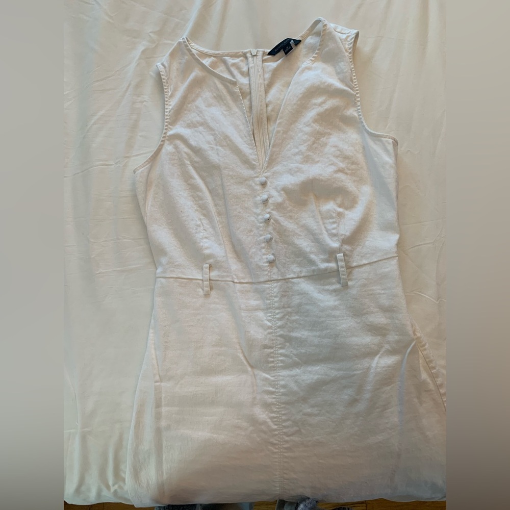 Banana Republic linen midi dress